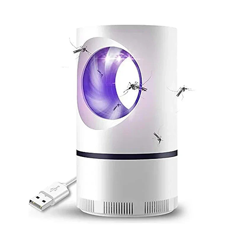 Indoor Insect Trap | Violet LED & Suction Fan | Escape-Proof Design | Chemical-Free