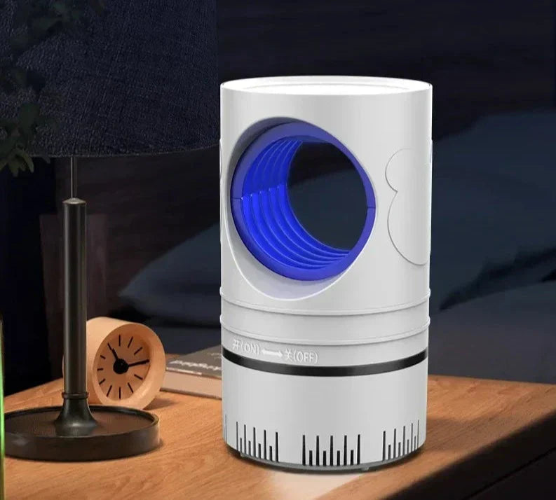 Indoor Insect Trap | Violet LED & Suction Fan | Escape-Proof Design | Chemical-Free