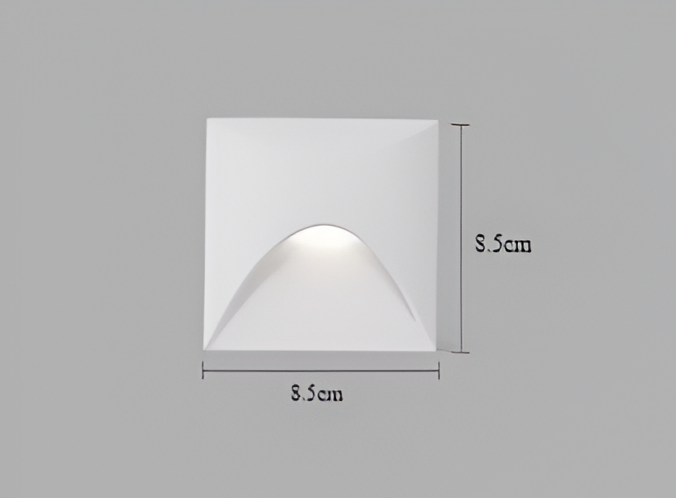 Indoor/Outdoor Wall Light | Motion Sensor | Aluminum Housing & LED | Energy Efficient