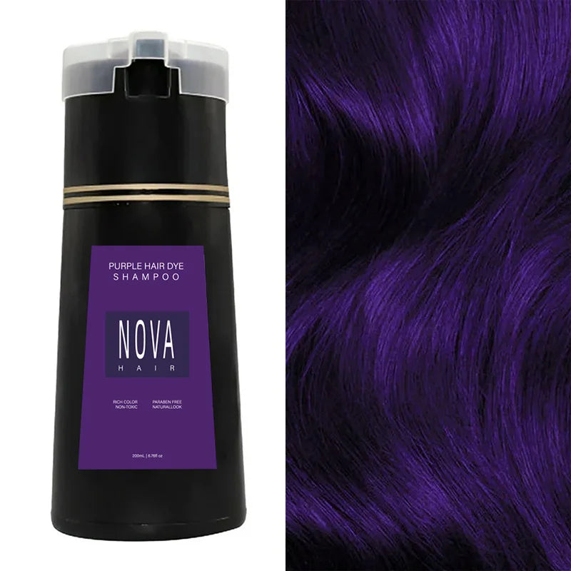 Instant Color Shampoo | Quick Root Touch-Up & Color Refresh | 200ml Hydrating Formula