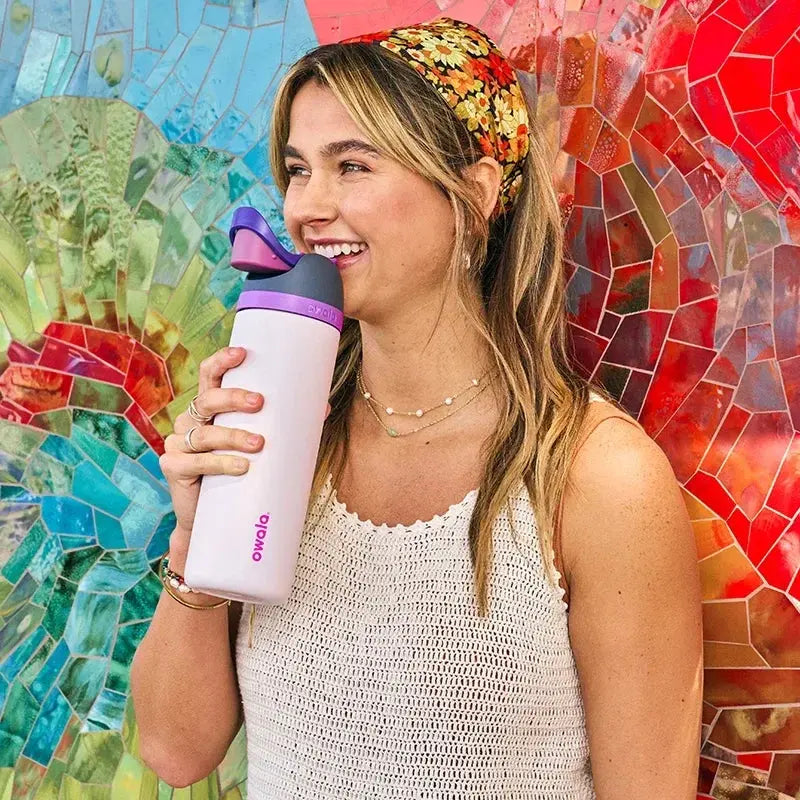 Insulated Water Bottle 24 oz | Leakproof Flip Spout | Stainless Steel, BPA-Free | Gym & Travel