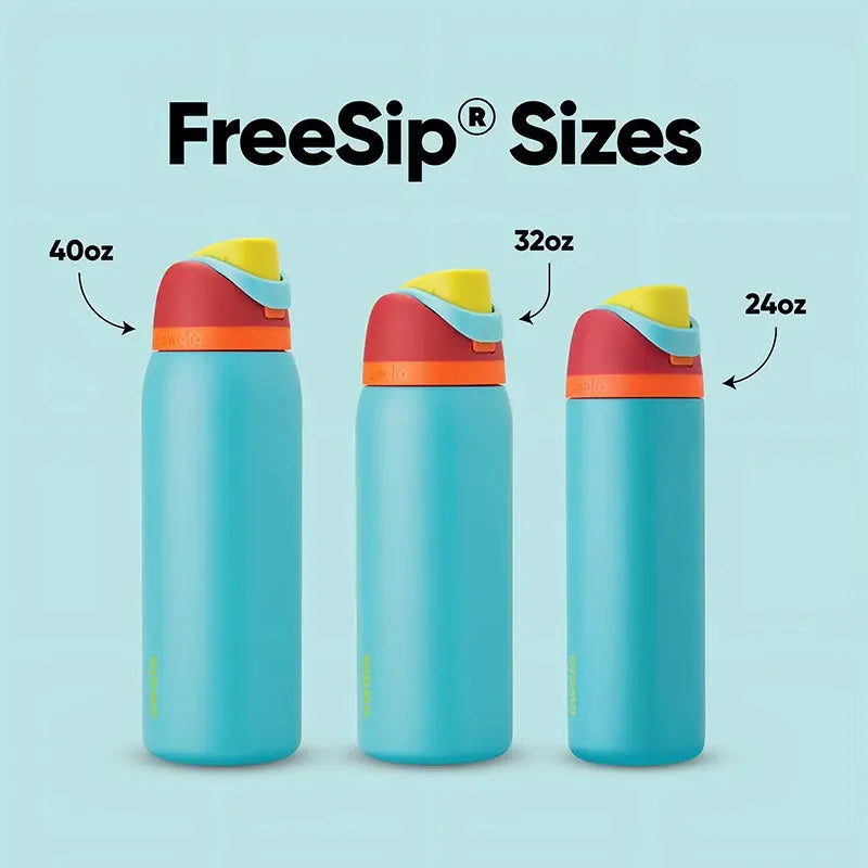 Insulated Water Bottle 24 oz | Leakproof Flip Spout | Stainless Steel, BPA-Free | Gym & Travel