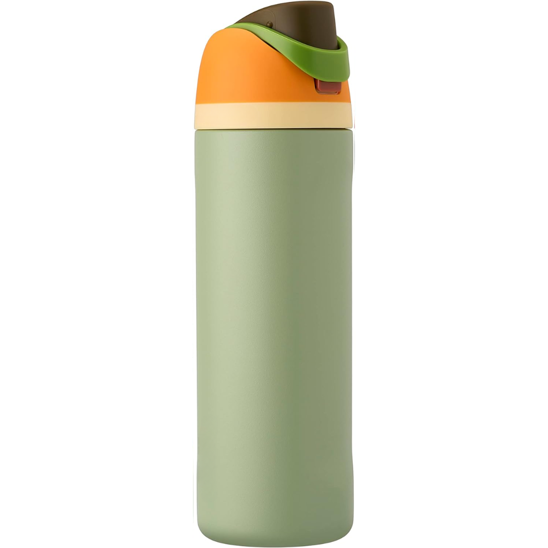 Insulated Water Bottle | Vacuum Insulated Straw Lid | Stainless Steel | Travel Friendly