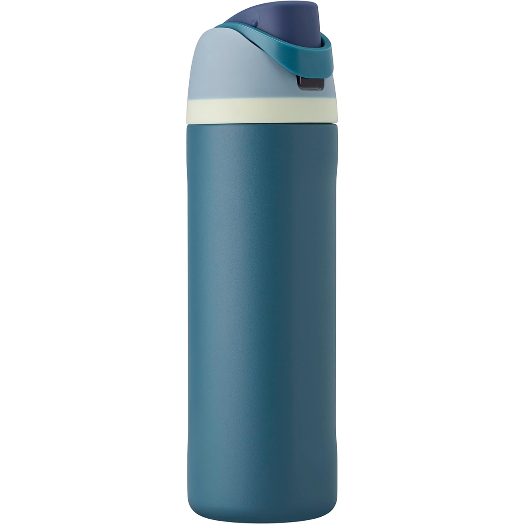 Insulated Water Bottle | Vacuum Insulated Straw Lid | Stainless Steel | Travel Friendly