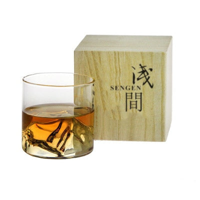 Japanese Whiskey Glass | Compact Crystal Glass | 250ml Capacity | Sustainable Design