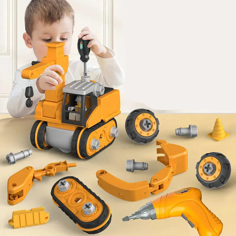 Kids Building Set | Engineering Toy with Hand Tools | Creativity & Teamwork