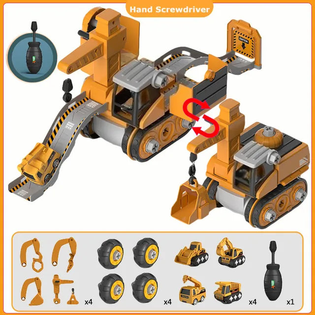 Kids Building Set | Engineering Toy with Hand Tools | Creativity & Teamwork