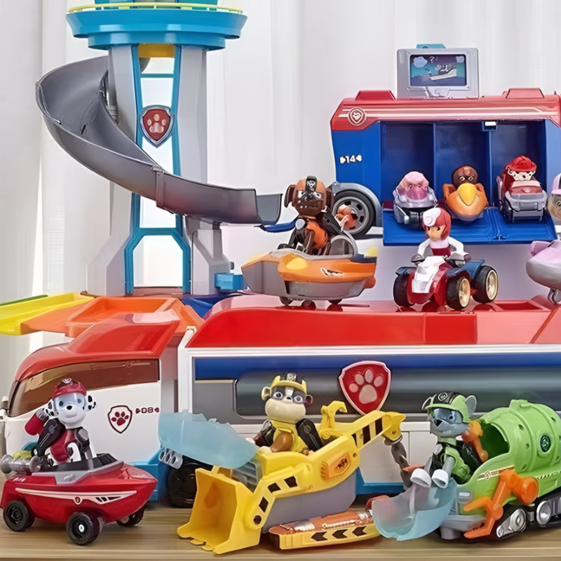 Kids Play Tower Set | Adventure Theme with Vehicles & Figures | Durable Non-Toxic Plastic