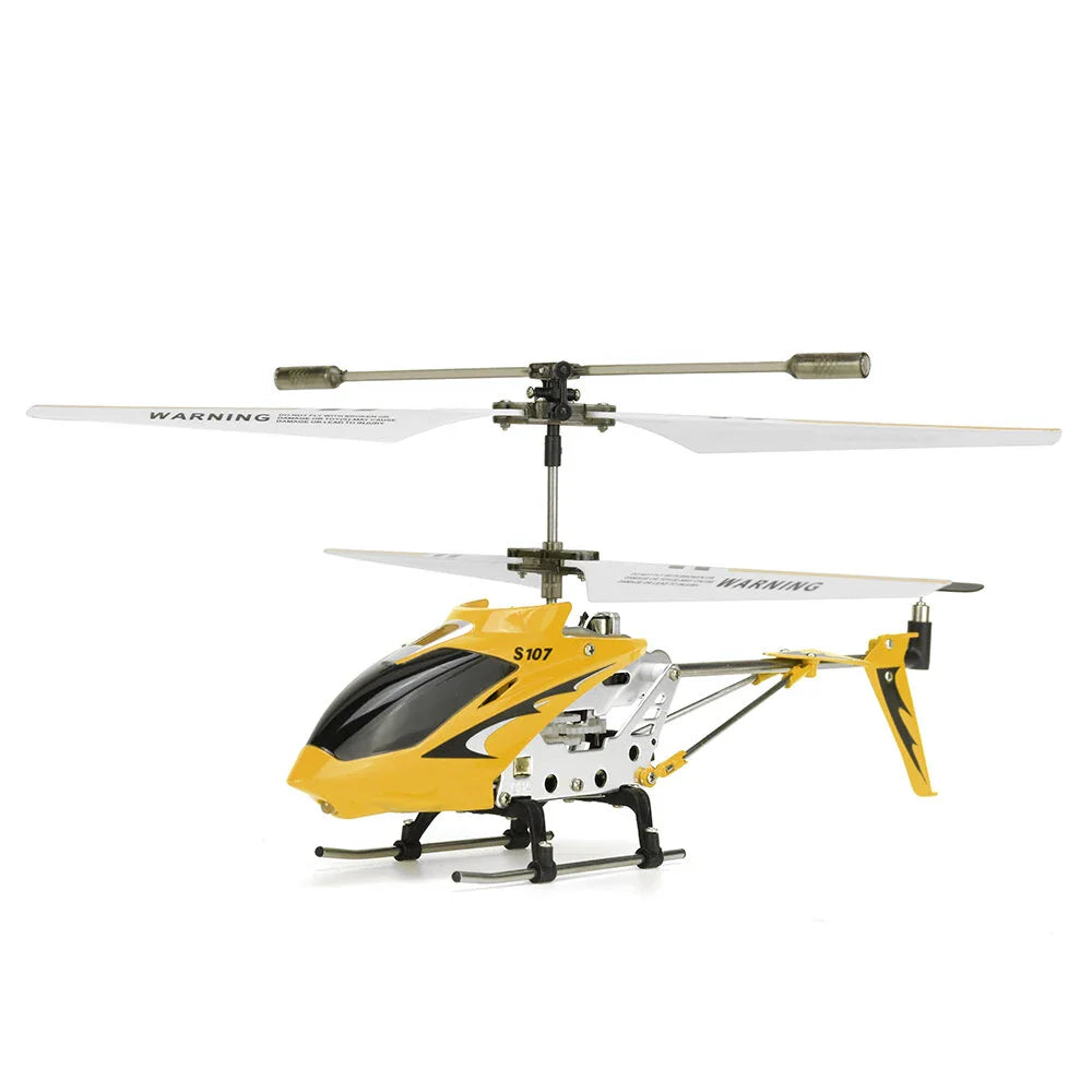 Kids RC Helicopter | 3-Channel with Gyroscopic Stabilization | LED Lights & USB Rechargeable