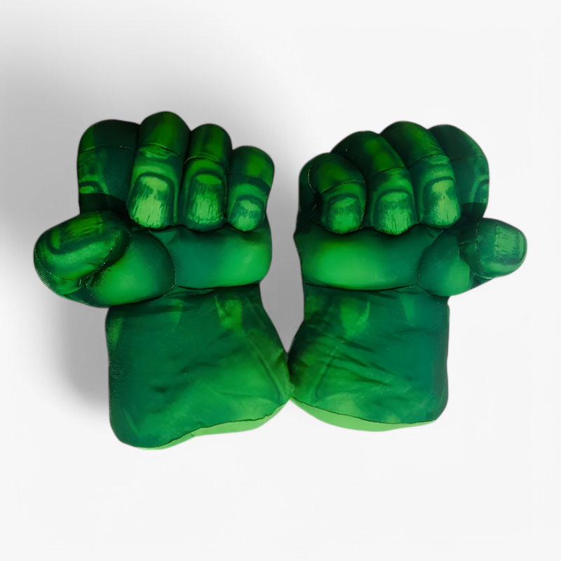 Kids Superhero Mask & Gloves Set | Plush Fabric & Grip Surface | Machine Washable