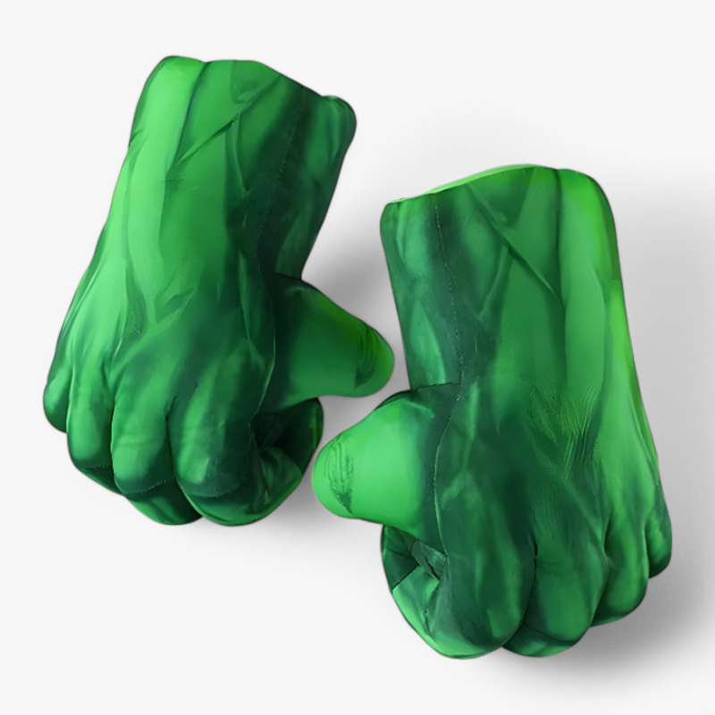 Kids Superhero Mask & Gloves Set | Plush Fabric & Grip Surface | Machine Washable