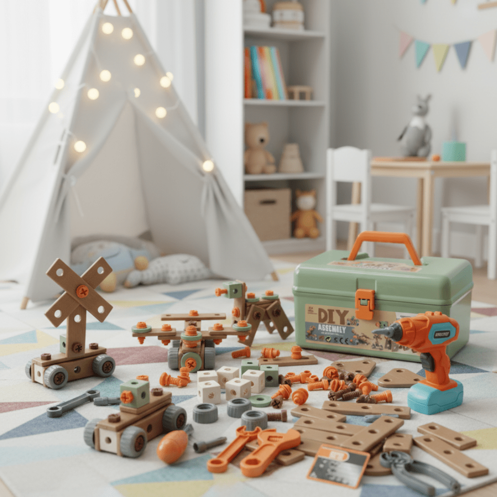 Kids Tool Set | 100-Piece Building Playset | Realistic Tools & Durable Design