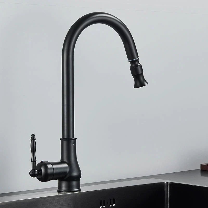 Kitchen Faucet | Pull-Out Spray Head & Touch Sensor | Solid Brass Construction