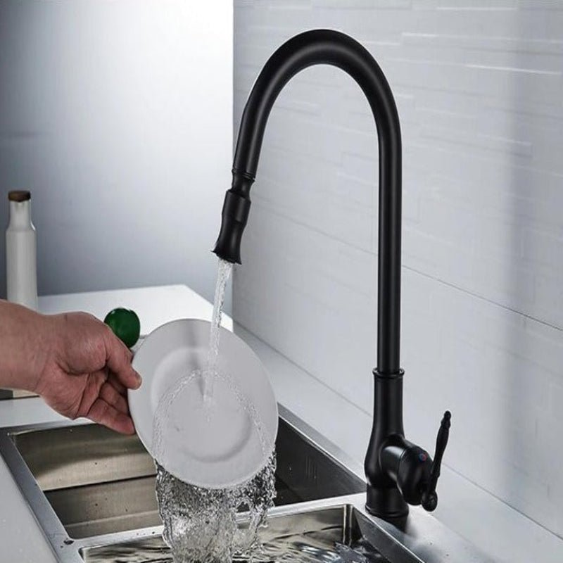 Kitchen Faucet | Pull-Out Spray Head & Touch Sensor | Solid Brass Construction
