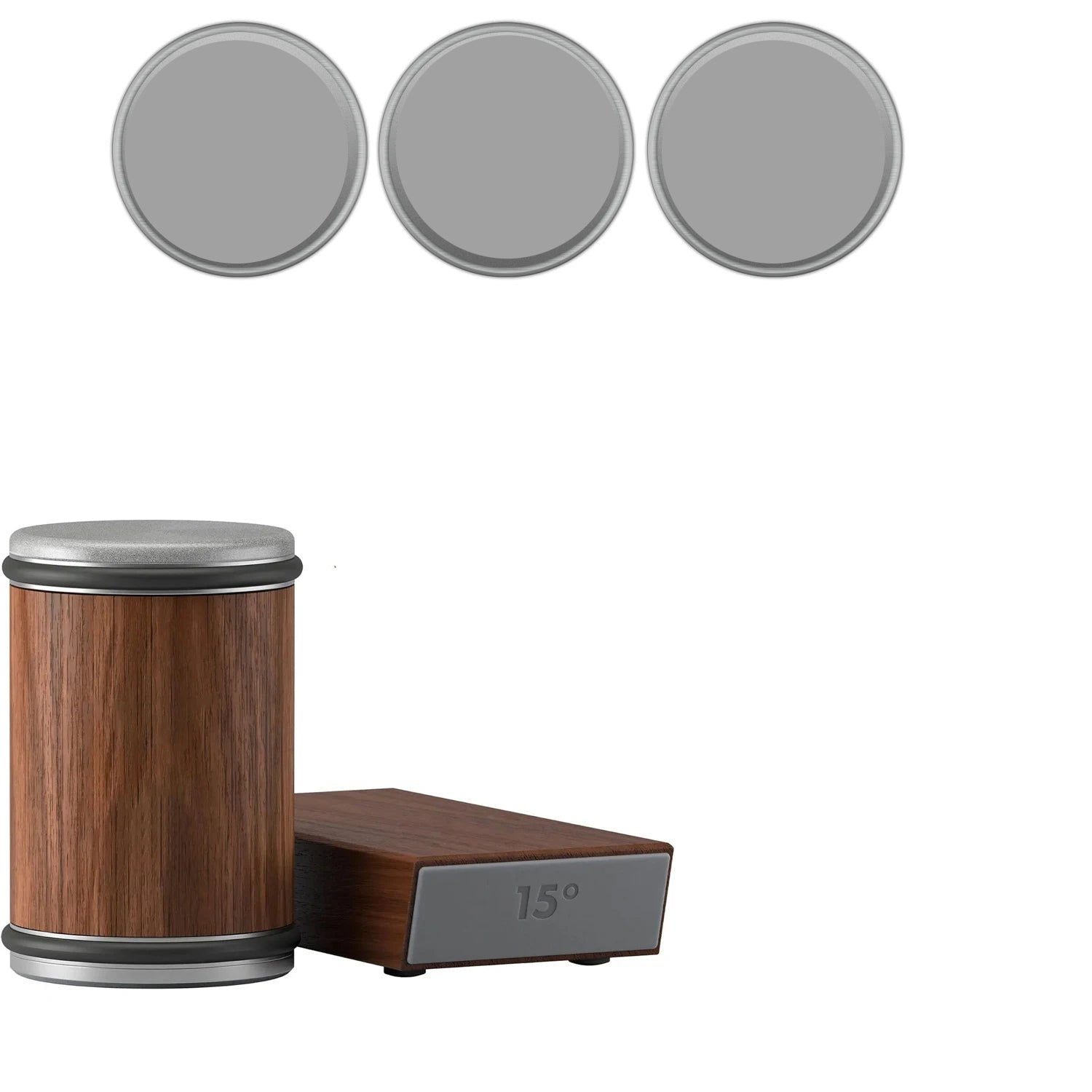 Kitchen Knife Sharpener | Dual-Angle Roller Design | Magnetic Holder Included | Space-Saving