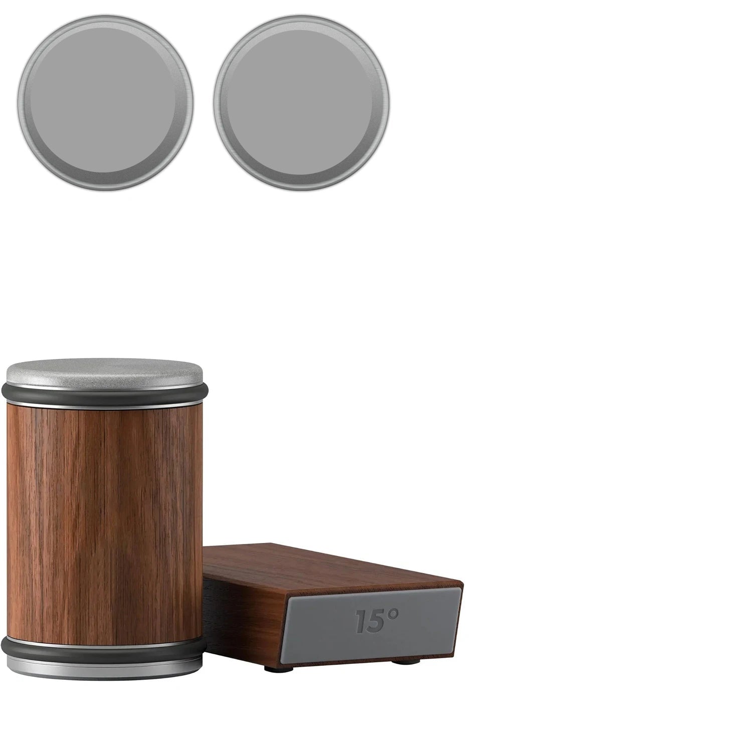 Kitchen Knife Sharpener | Dual-Angle Roller Design | Magnetic Holder Included | Space-Saving