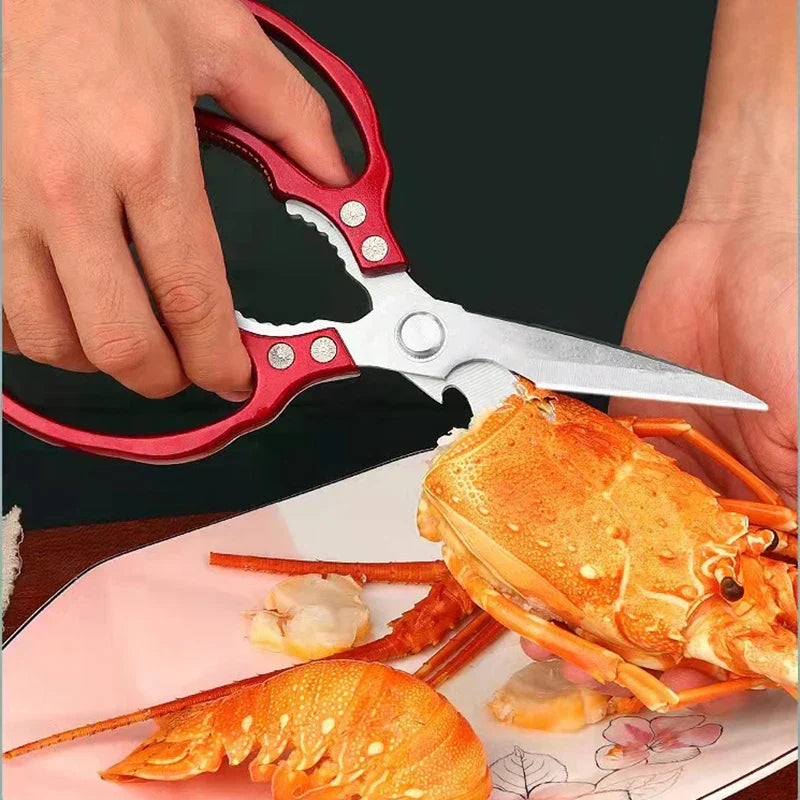 Kitchen Shears | Japanese Stainless Steel | Sharp Blades & Ergonomic Grip | 23 cm