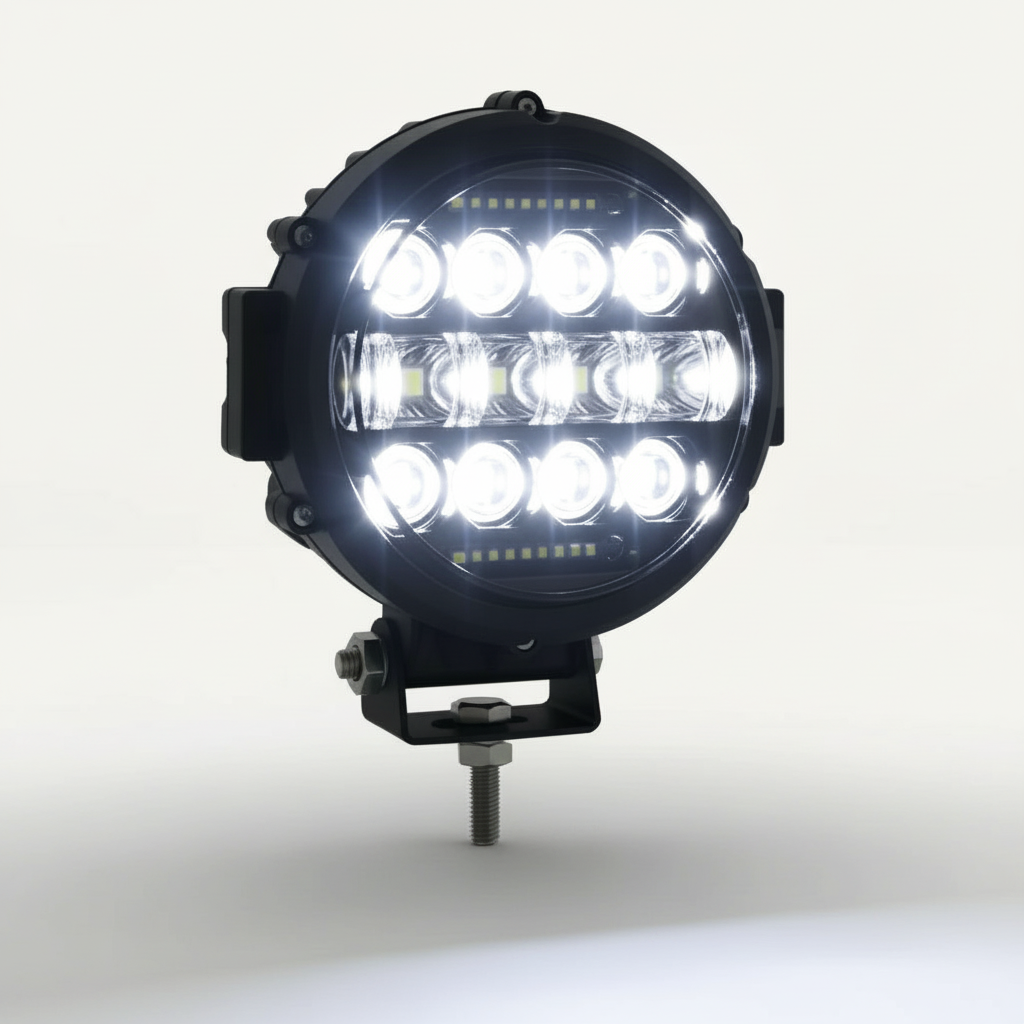 LED Driving Light for Car & 4x4 | Long-Range Spotlight | Aluminum Housing & Mountable