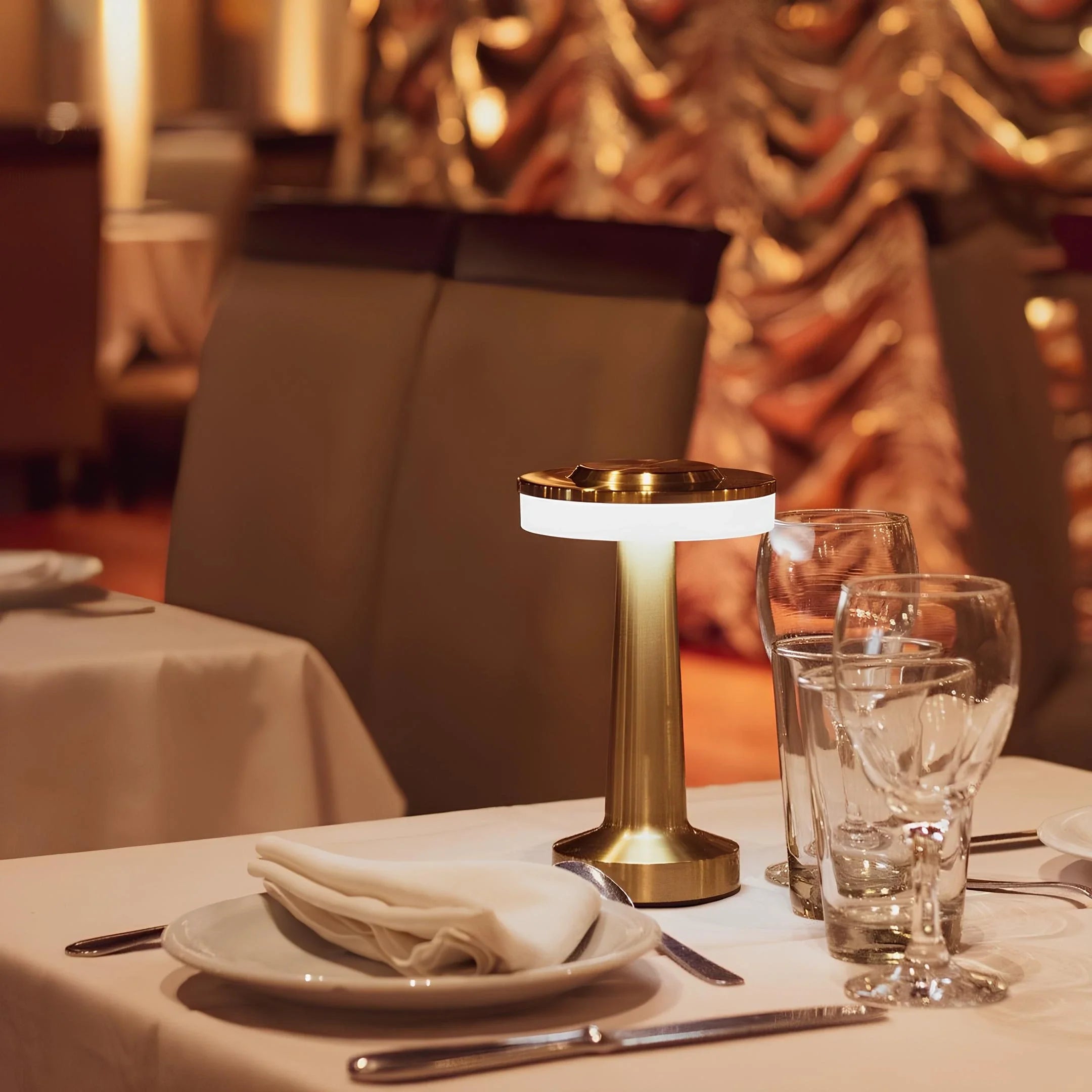 LED Table Lamp | Slim Metal Design | Dimmable & Color-Change | Up to 12-Hour Battery Life