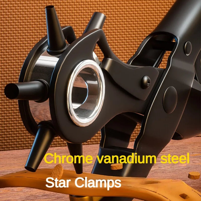 Leather Punch Pliers | Precision Cutter & Multifunctional | Carbon Steel Construction