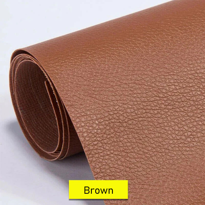 Leather Repair Patch | Cuttable Self-Adhesive | Waterproof & Durable | Sofa & Car