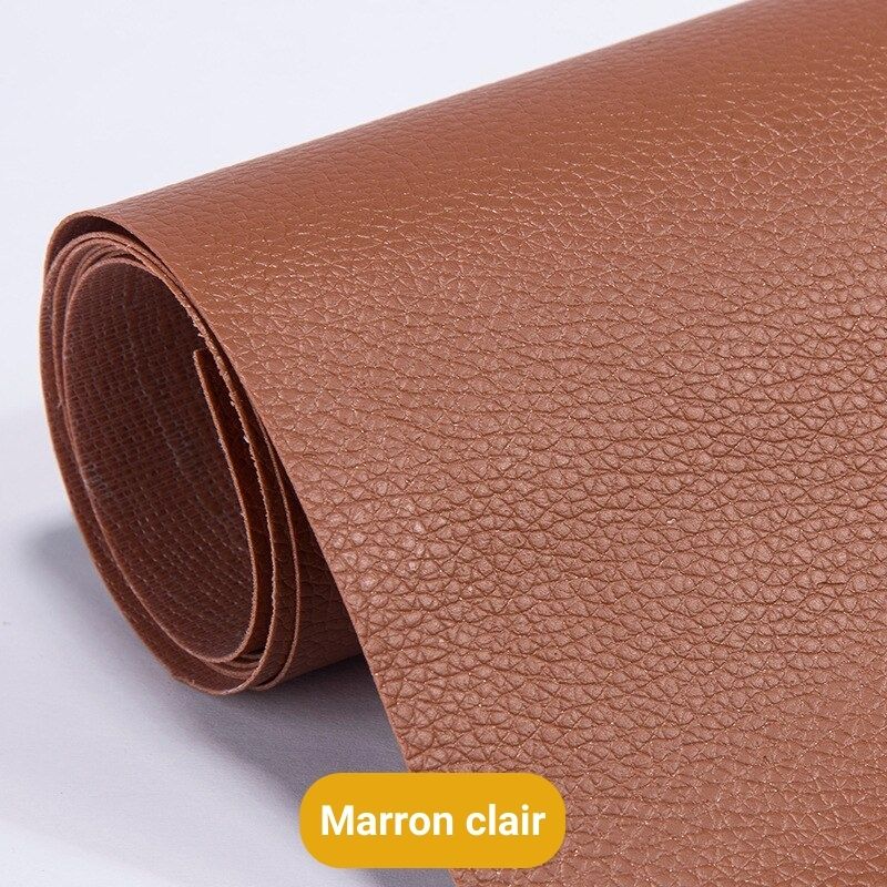 Leather Repair Patch | Self-Adhesive | 50x138 cm | Seamless Finish