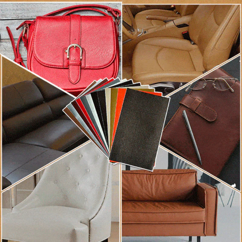 Leather Repair Patch | Self-Adhesive | 50x138 cm | Seamless Finish