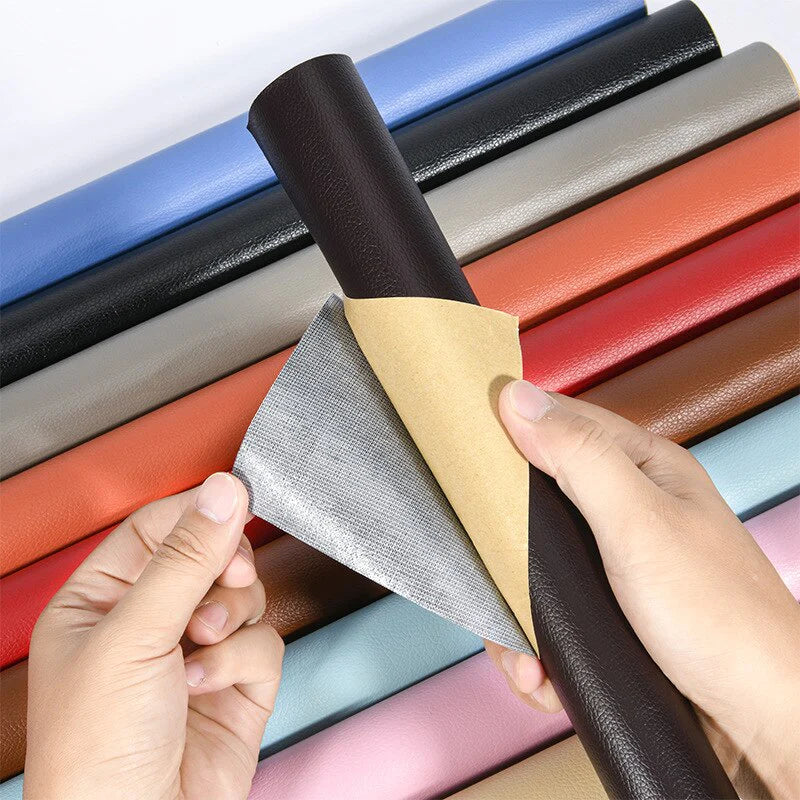 Leather Repair Patch | Self-Adhesive | 50x138 cm | Seamless Finish