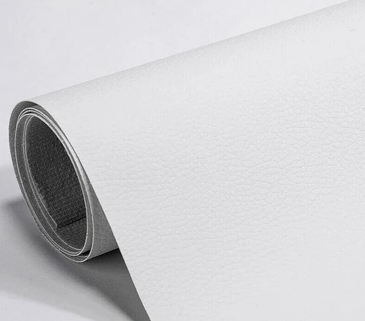 Leather Repair Patch | Self-Adhesive Waterproof | Large Cut-to-Size Faux Leather 19.7×54.3 in