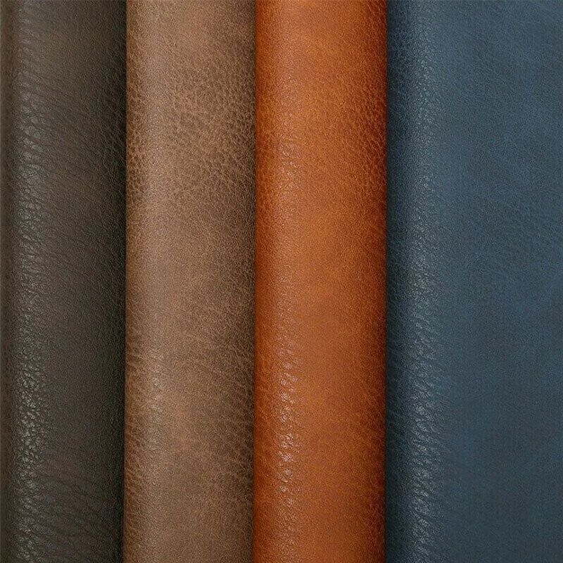 Leather & Vinyl Repair Patch | Self-Adhesive Cuttable Sheet | Faux Leather, Multiple Colors