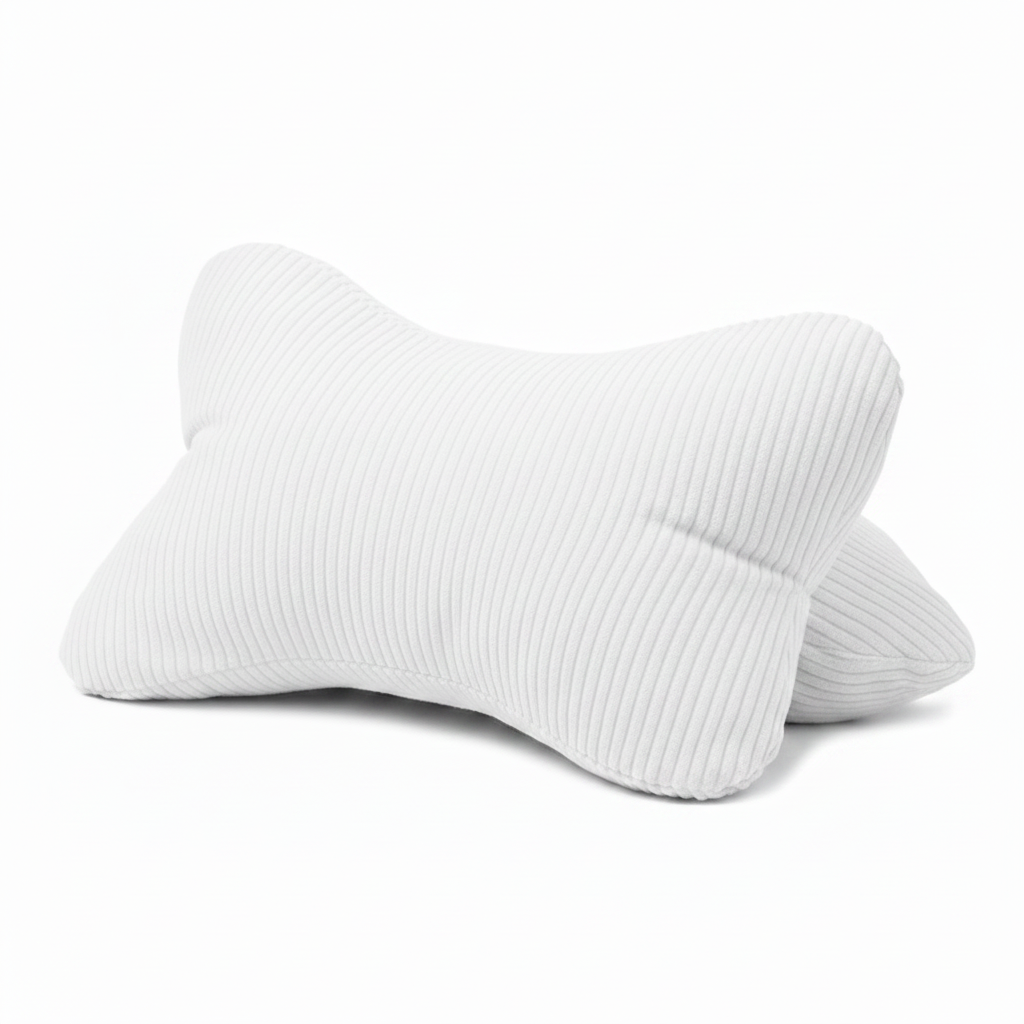 Lounge Bolster Cushion | Structured Back Support | Soft Polyester | 50x30x30 cm