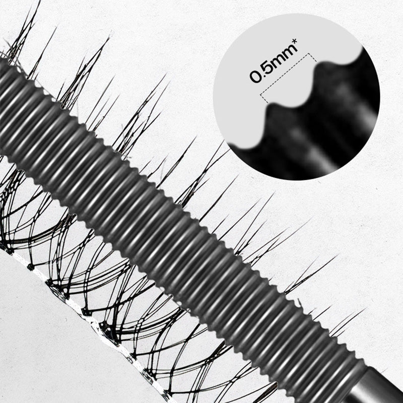 Mascara | 3D Curling & Volumizing | Removable Metal Brush | Waterproof Formula