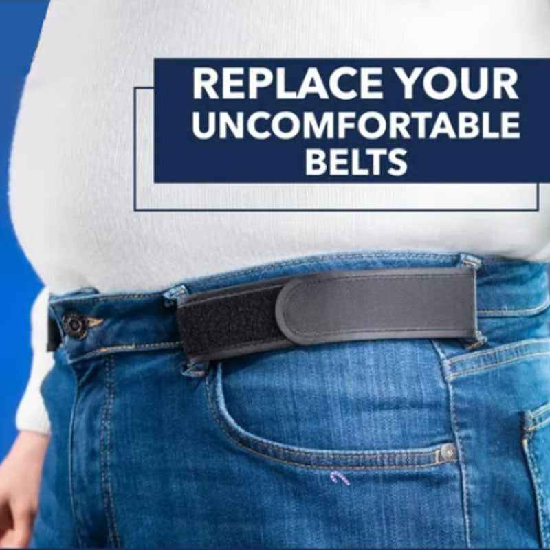 Men's Buckleless Belt | Portable No-Buckle Design | Adjustable Fit & Comfortable Wear