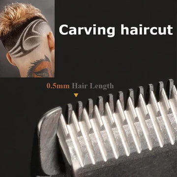 Men's Hair Clippers | Cordless T-Blade Outliner | Precision Ceramic Blades & Adjustable Taper