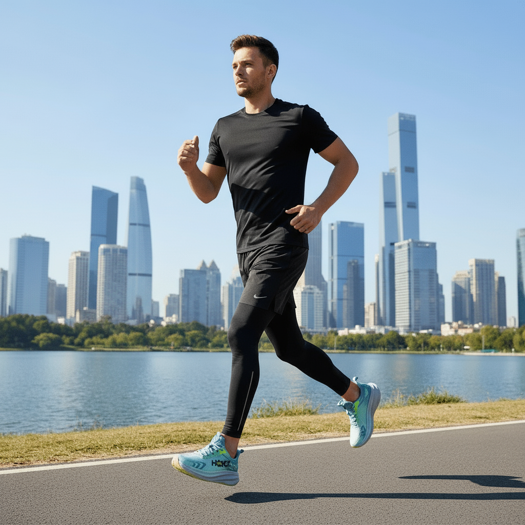Men's Lightweight Running Shoes | Optimal Cushioning | Breathable Mesh Upper | Comfortable Fit