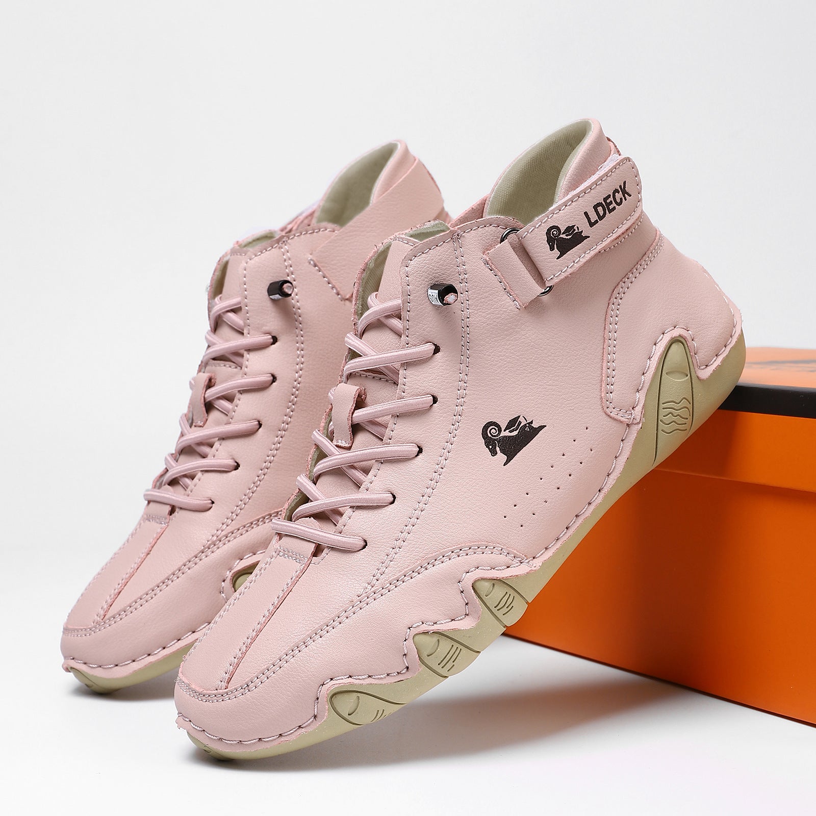 Men's Mid-Top Barefoot Shoes | Minimalist Ground-Feel Design | Leather Upper & Featherlight Sole
