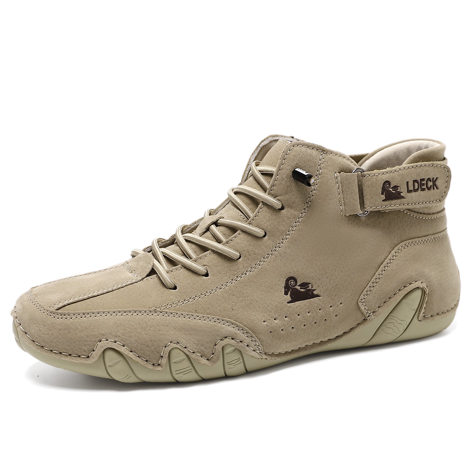 Men's Mid-Top Barefoot Shoes | Minimalist Ground-Feel Design | Leather Upper & Featherlight Sole