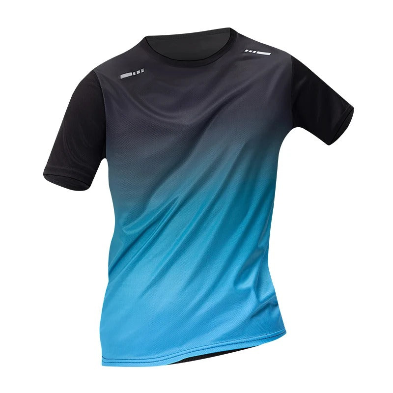 Men's Ombre Performance Tee | Moisture-Wicking & Quick-Dry | Lightweight & Breathable