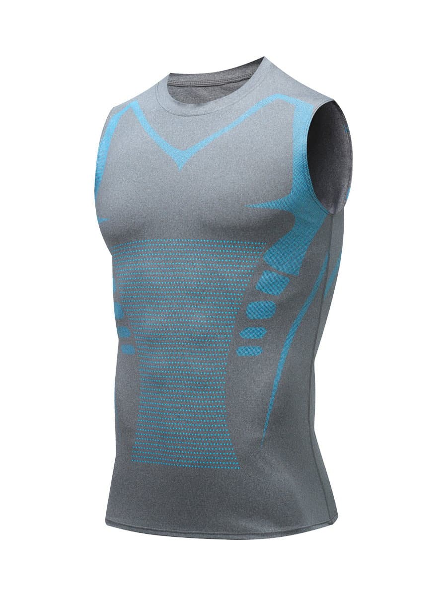 Men's Shaping Vest | Seamless Ultra-Thin Compression | Neoprene Blend | Comfortable Fit