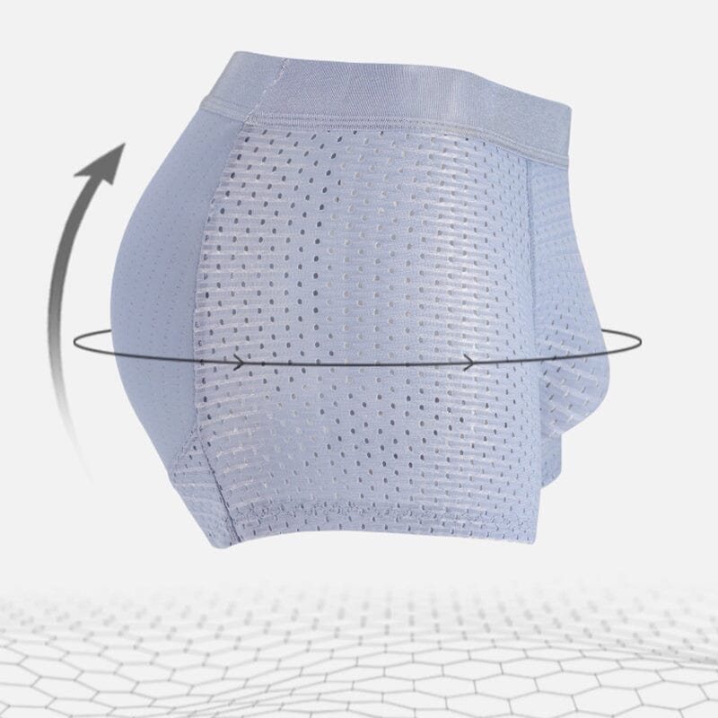 Men's Underwear | Butt-Lift Ice-Silk | Breathable Mesh & Seamless Waistband