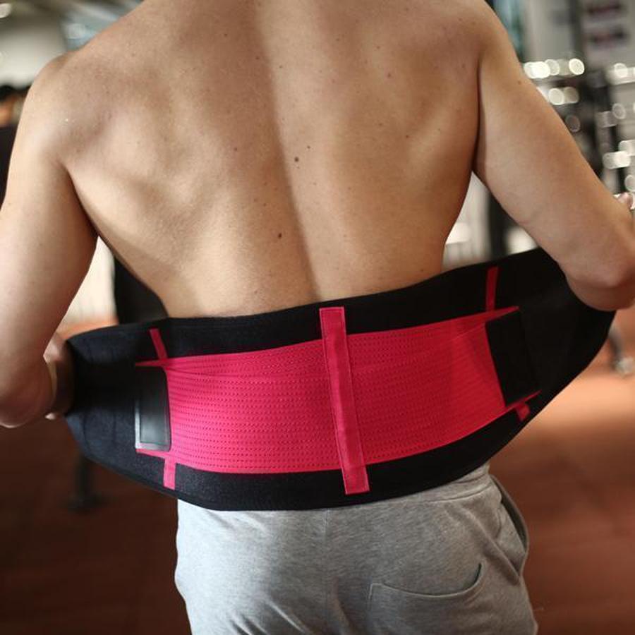 Men's Waist Trainer | Heat-Boosting Sweat Trimmer | Back Support & Posture | Comfortable Fit