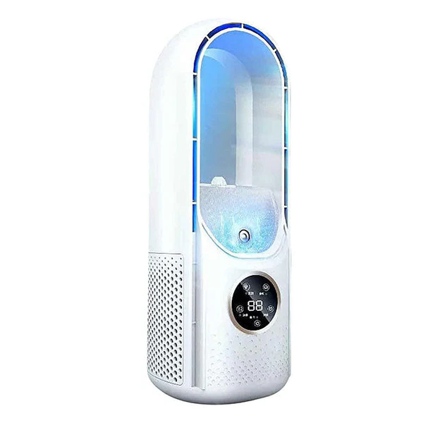 Mini Portable Air Conditioner | Bladeless Silent USB-Powered | 6-Speed & Timer
