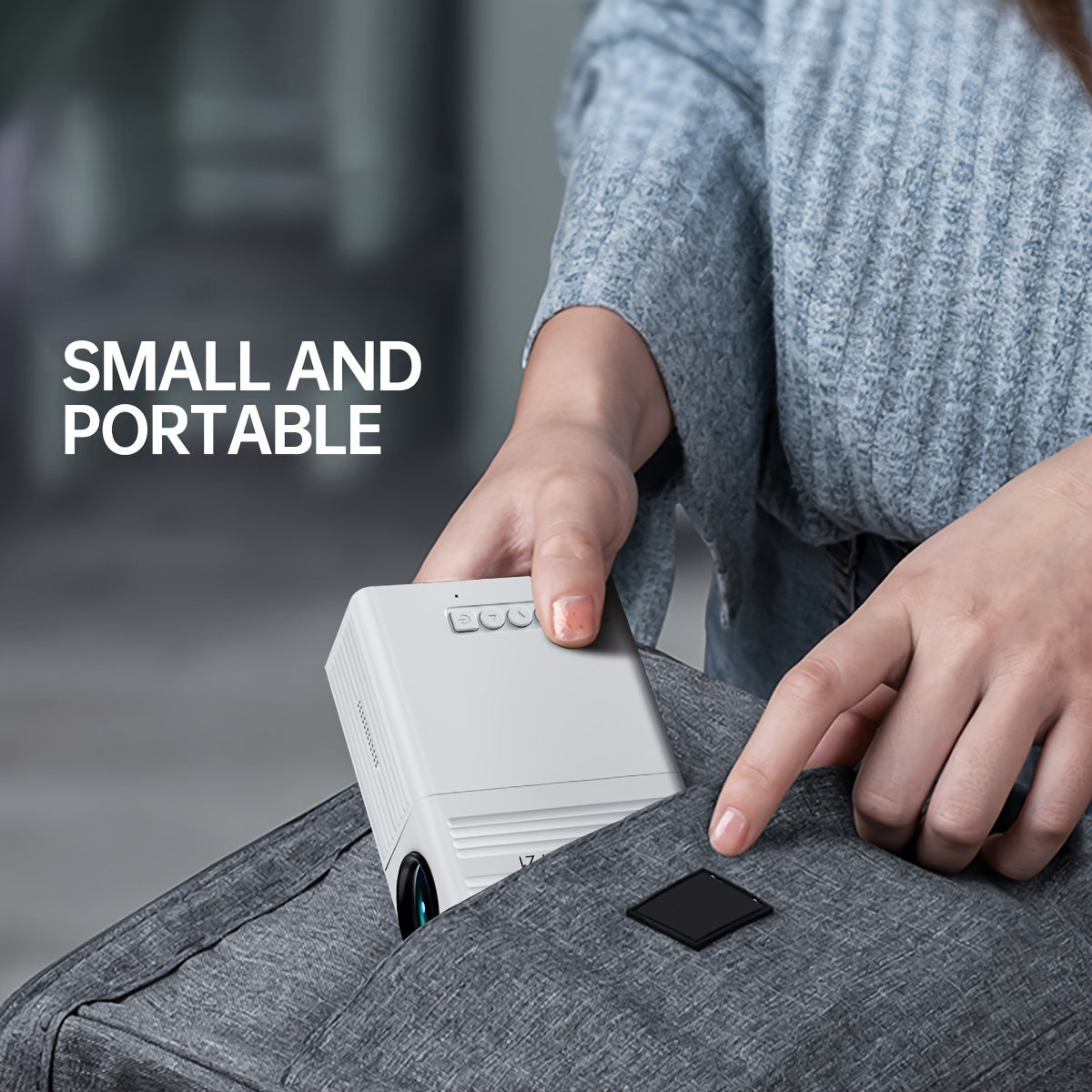 Mini Projector | Ultra-Bright 3000 Lumen | HDTV & USB Compatible | Home & Outdoor Cinema