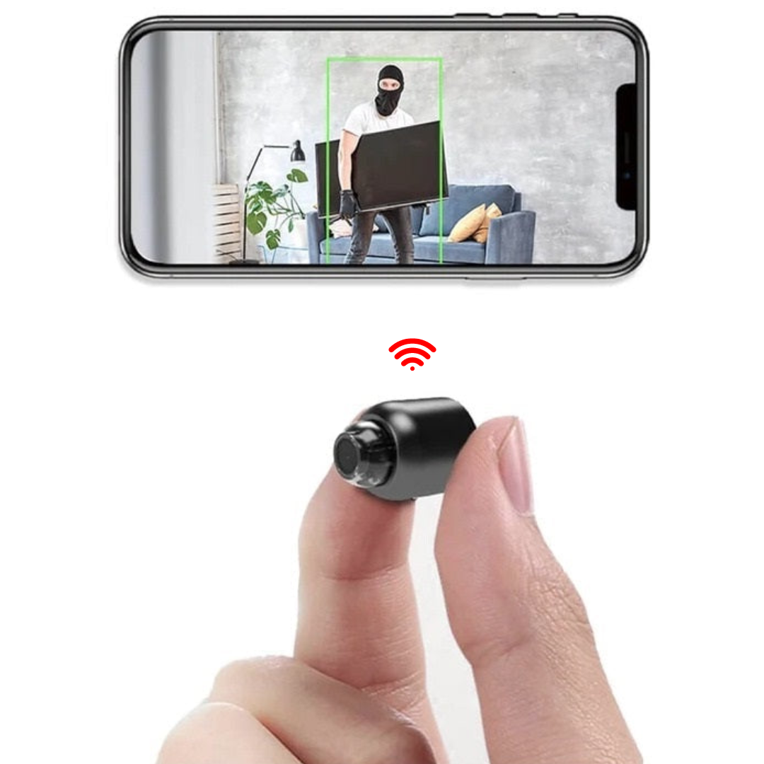 Mini Wireless Indoor Camera | 1080P HD Night Vision | Motion Detection & Remote Viewing