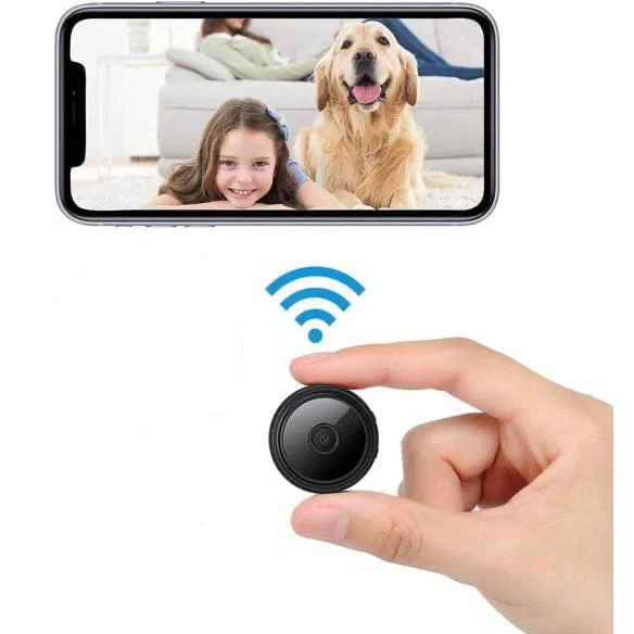 Mini Wireless Magnetic Camera | 1080P HD Night Vision | Live Audio & App Viewing