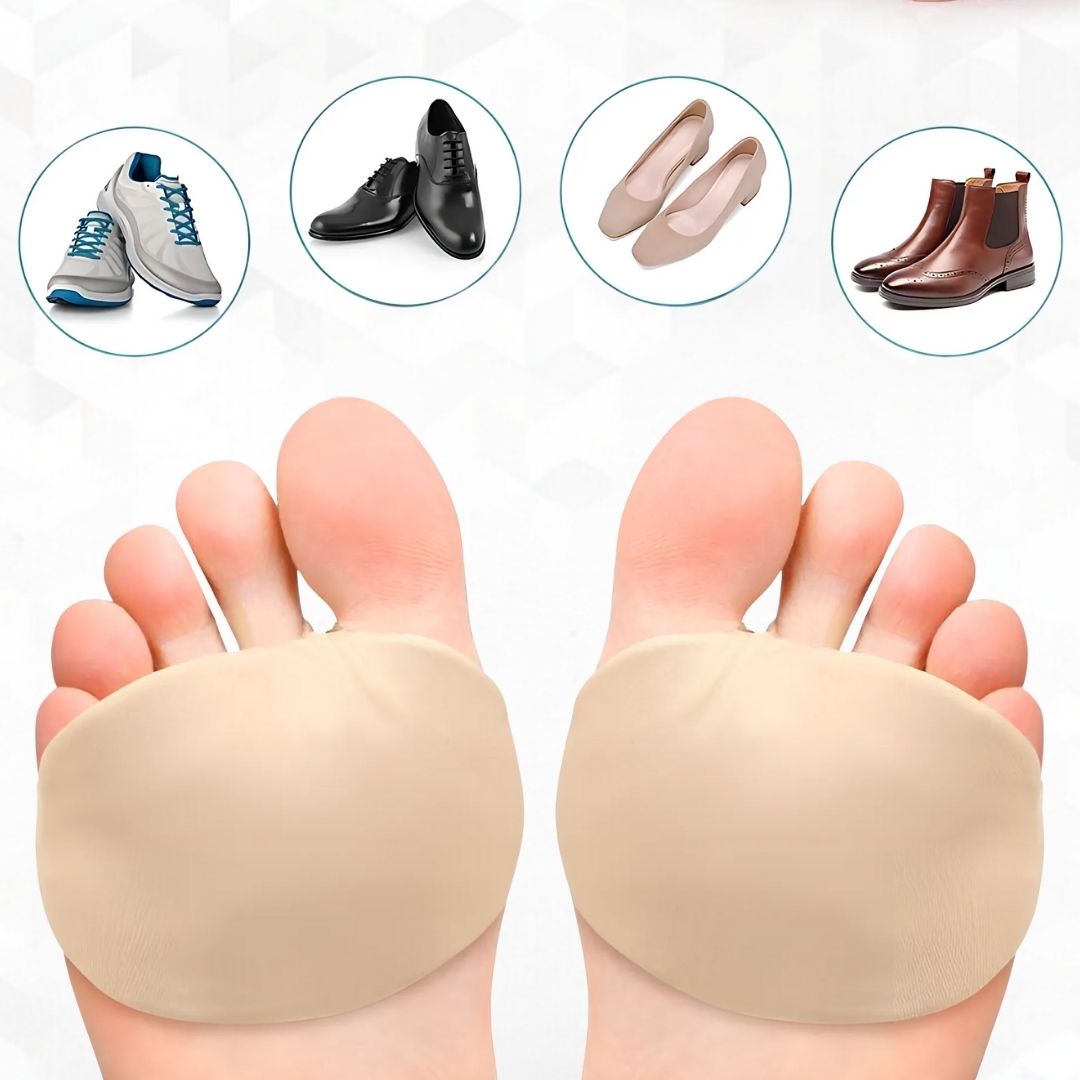 Morton's Neuroma Relief Pads | Gel Cushioning & Targeted Metatarsal Support | All-Day Comfort