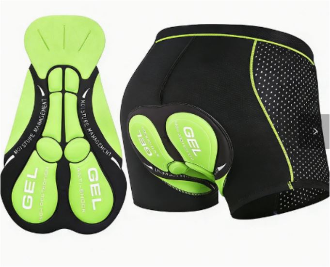 Motorcycle Riding Shorts | Multi-Layer Gel Cushioning | Breathable Polyester & Spandex