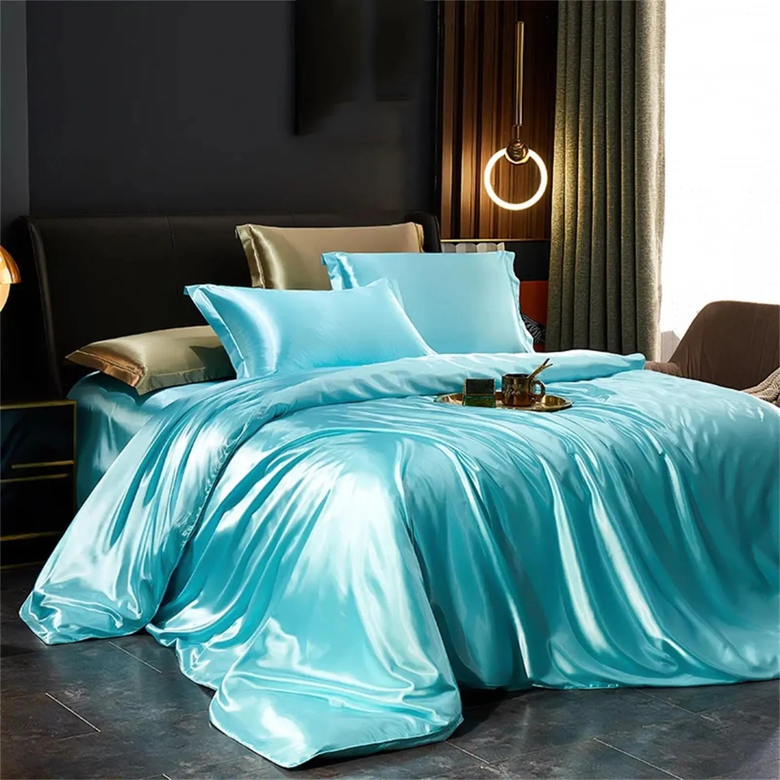 Mulberry Silk Bedding Set | Temperature-Regulating Luxury | 4-Piece Duvet Cover & Pillowcases