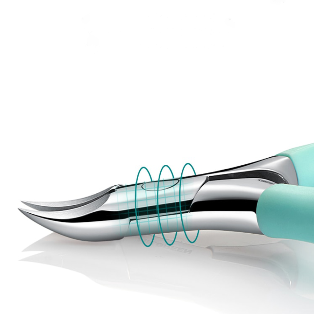 Nail Scissors for Seniors | Precision Curved Blades | Stainless Steel | Comfortable Grip