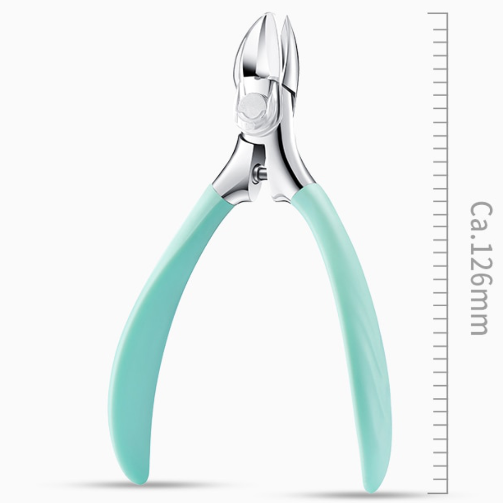 Nail Scissors for Seniors | Precision Curved Blades | Stainless Steel | Comfortable Grip